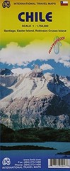CHILE TRAVEL REFERENCE MAP 1:1,750,000 By Itmb Publishing **BRAND NEW**