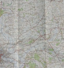 Ordnance Survey One-Inch Map, Sheet 142: Hereford (1967).