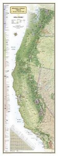 Nat Geo Maps Pacific Crest Trail Map [in gift box] (Map)