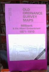 MAP OF Millbank & Albert Embankment 1871-1910 London LS Sheet 11.03 NEW