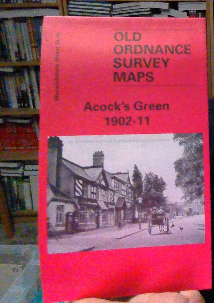 MAP OF Acock’s Green 1902-11 WARWICKSHIRE SHEET 14.15 NEW 9780850547917