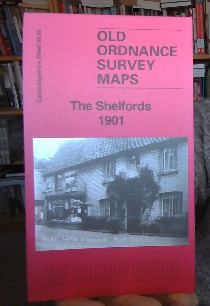 MAP OF THE SHELFORDS 1901 CAMBRIDGESHIRE SHEET 54.02 NEW 9781787219496