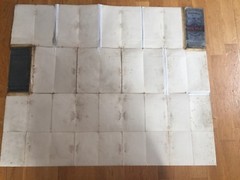Bartholomew – 2 Miles To Inch Contoured Cloth Map – North Wales Sheet 11 1920’s