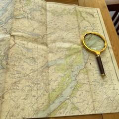 Ordnance Survey One Inch Paper Map Seventh Series Sheet 52 : Loch Awe – 1956