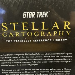 Star Trek Stellar Cartography Starfleet Reference Library Maps Brand New Sealed