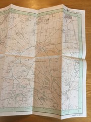 1985 Ordnance Survey Pathfinder Map SU 07/17 Marlborough Downs (incl Lyneham )