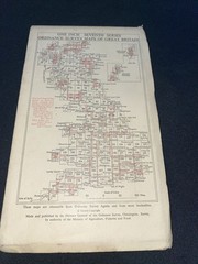 MAP – Ordnance Survey 1 inch 7th Series 1968 – Barnstaple CLOTH #163 (8680)