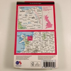 OS Landranger Map No. 116 – Denbigh & Colwyn Bay Active Map 2016 Edition