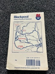 Geographia Street Plan Blackpool , Lytham St Annes & Fleetwood