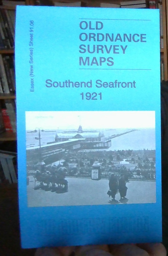 MAP OF Southend Seafront 1921 Essex Sheet 91.06 NEW 9781787212268
