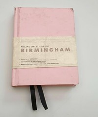 Birmingham City Street Road Map Atlas by Philip’s Hardback Map Book 2007