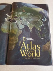 National Geographic Atlas of the World 8th Ed Coffee Table Book Coffee Shop Bar