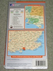 OS Ordnance Survey Explorer 1:25,000: Sheet 120 Chichester, & S Harting – 2009