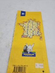 1980’s Michelin Biarritz, Luchon French Map. 1/200,000 – 1cm:2km.