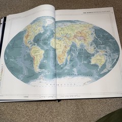 The Times Atlas Of The World Comprehensive Edition Folio 13″ by 18.5″ in Size