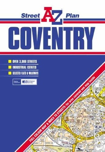A-Z Coventry Street Plan by Geographers’ A-Z Map Company Sheet map, folded Book
