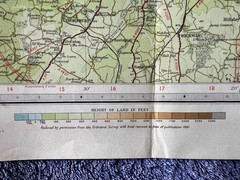 Bartholomew’s Revised “Half-Inch” Contoured Maps – Sheet 13 – Wye Valley