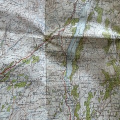 BARROW IN FURNESS Sheet 88 1947 CLOTH Sixth Edition Ordnance Survey 1 Inch