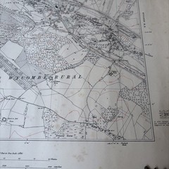 1944 OS Map High Wycombe Chepping Wycombe map #47 BucksNW Provisional Edition