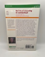Backroad Bicycling in Connecticut by Andi Marie Fusco 2000, Paperback Excellent