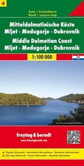 Freytag-Berndt Central Dalmatian coast (Map) (UK IMPORT)