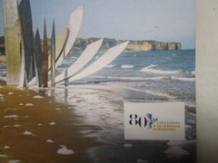 Normandy D-Day (Jour J) 6th June 1944 Events map