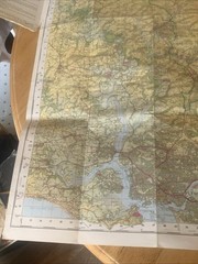 Ordnance Survey Dartmoor Tourist Map 1985 OS Vintage National Park Map Walking