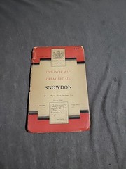 ORDNANCE SURVEY MAP 107 of Snowden Area, Seventh Series