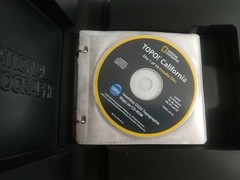 National Geographic Topographical California – 10 CD-ROMS (2003)