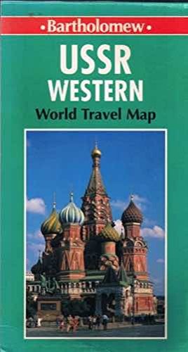 U. S. S. R.: Western (World Travel S.) Sheet map, folded Book The Fast Free