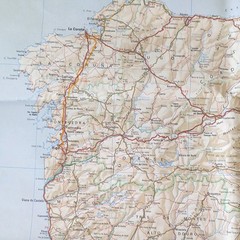 Bartholomew Euro Map – Spain & Portugal Scale – 1: 1,250,000 (1982).