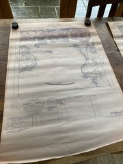 Vintage 1966 OS Large Scale National Grid Map Of Plymouth Sound & Coastline
