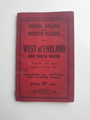Vintage GEOGRAPHIA ROAD ATLAS AND ROUTE GUIDE NO.2 West of England & South Wales