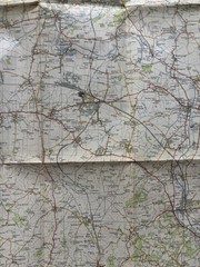 Ordnance Survey One Inch Map – Oxford & Newbury – Sheet 158 – 1959