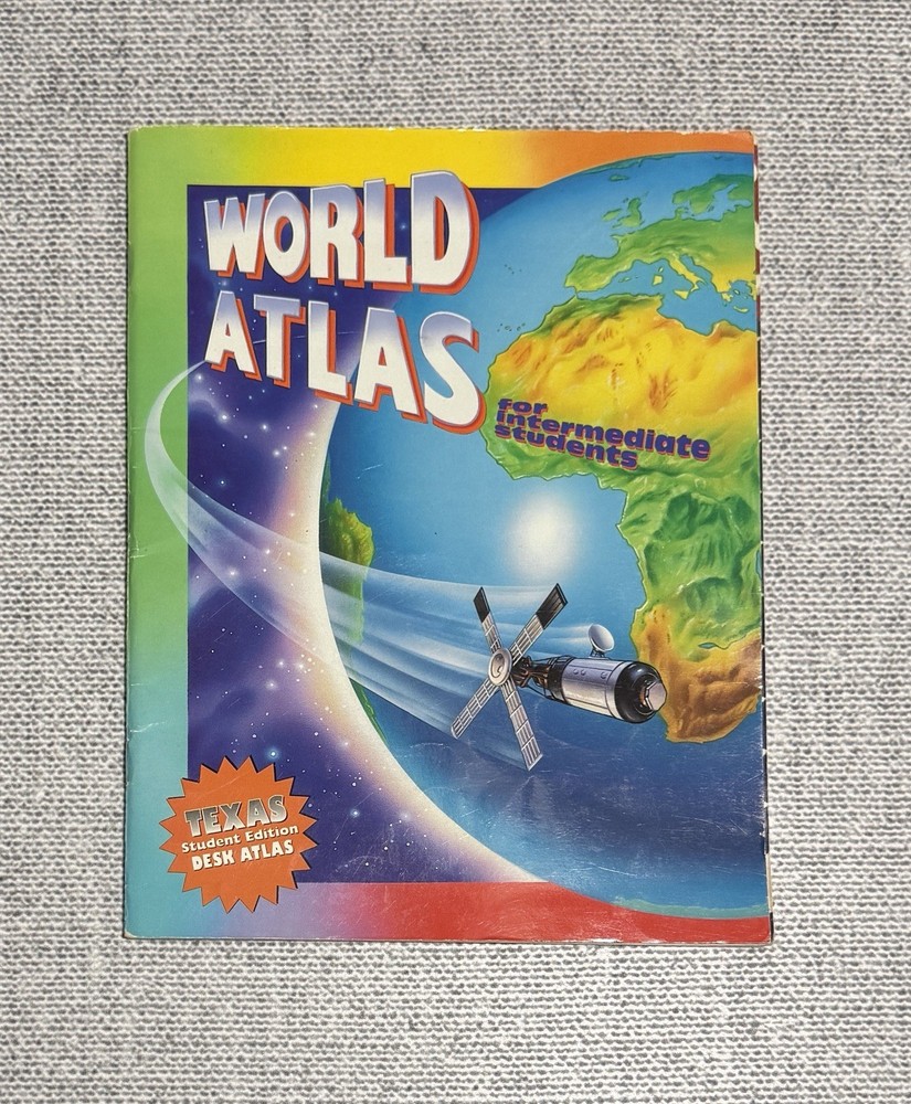 World Atlas For Intermediate Students, Texas Student Edition Desk Atlas