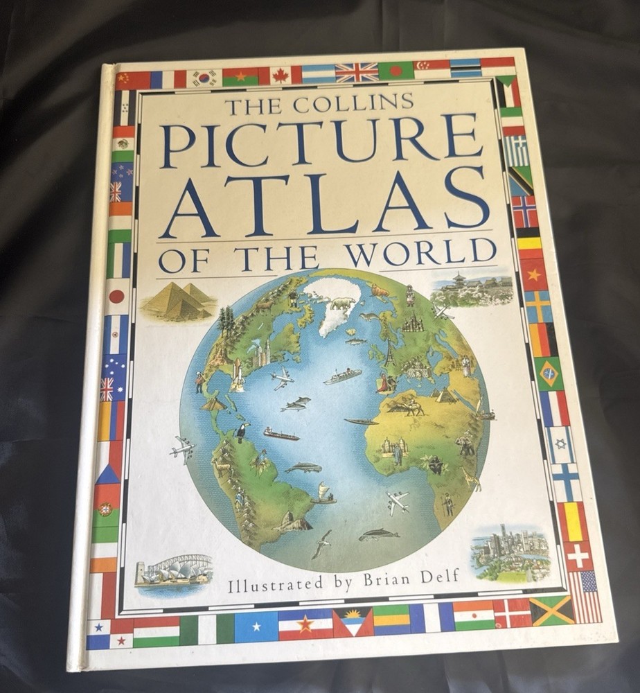 The Collins Picture Atlas of the World – Large HC – Richard Kemp, Brian Delf
