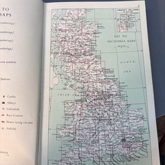 Odhams New Road Atlas of Great Britain and Europe, 1963, Odor free