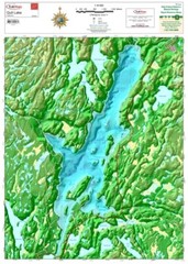Gull Lake | Waterproof Chart | 20 x 28