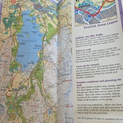 Cumbria Way XT40 Map 1:40 000 x Harvey Map Services | Waterproof | Like New