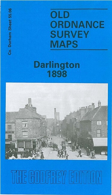 Darlington 1898 or 1914 County Durham Sheet 55.06