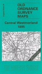 MAP OF Central Westmorland 1895 One Inch Sheet 39 by Elizabeth Clutton