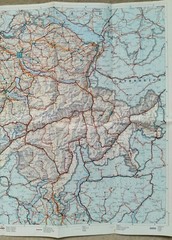 Tourist Maps of Switzerland, Swiss Bank Corporation & Union Bank of Switzerland.
