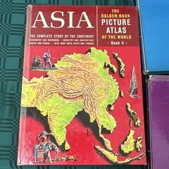 The Golden Book Picture Atlas of the World 6-Volume Set by Golden Press 1960