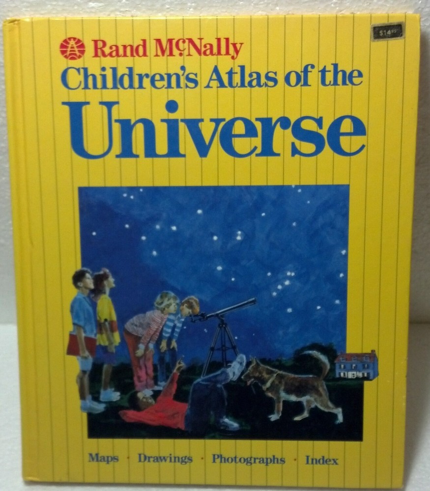 1990 Rand McNally CHILDREN’S ATLAS OF THE UNIVERSE