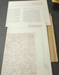 1966 USGS Base of Fresh Ground Water in Southern Oklahoma Atlas HA-223, 2 Maps