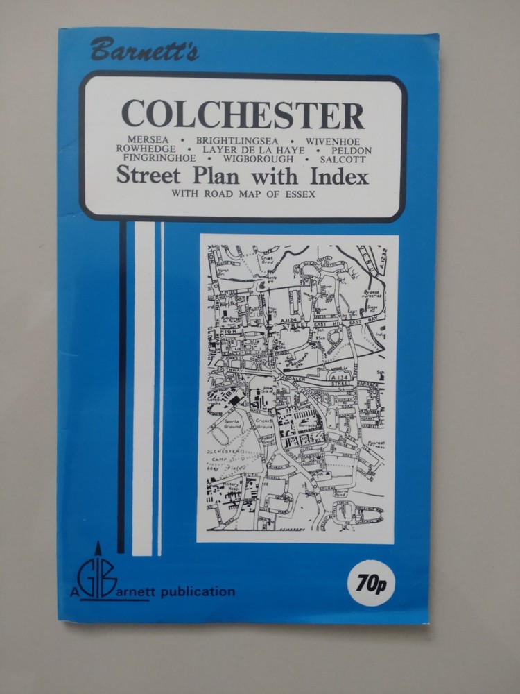 Barnett’s Street Plan & Index Colchester Brightlingsea & District. 1980’s