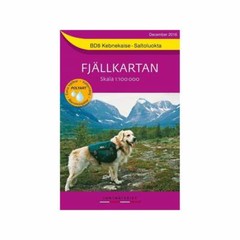 Sweden BD8: Kebnekaise / Saltoluokta Mountain Map hiking trekking ski touring