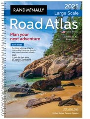 2025 Large Scale Road Atlas: Lsra by Rand McNally: New
