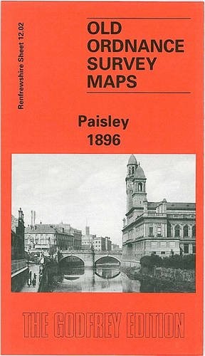 Paisley 1896: Renfrewshire Sheet 12.02 … by Bell, Gilbert T. Sheet map, folded