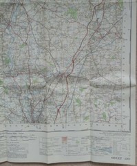 Ordnance Survey One-Inch Map, Sheet 130: Kidderminster (1963).